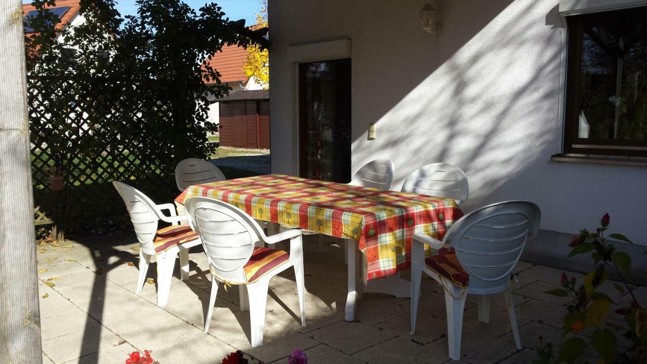 Ferienwohnung Baur Tussenhausen Buitenkant foto